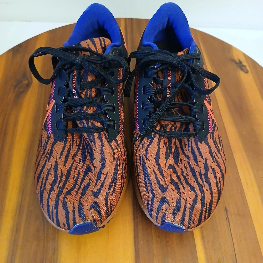 Nike Air Zoom Pegasus 38 Womens 6.5 Orange Running Shoes Sneakers DQ7650-800